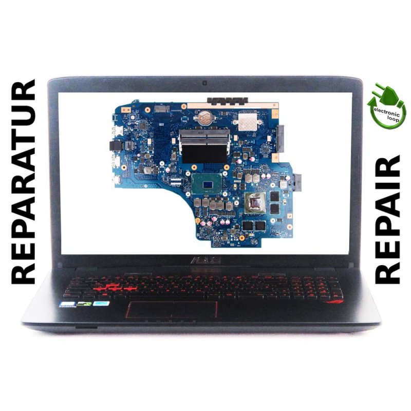 Asus ROG GL752V Mainboard Laptop Reparatur GL752VW, 234,99