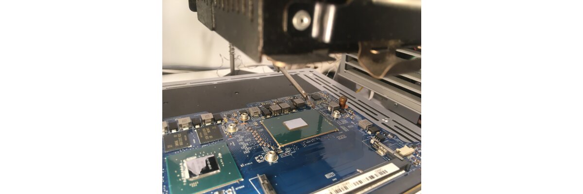 Acer VN7-592G Reparatur tot keine Lebenszeichen - CPU SR2FQ Austausch  - Acer VN7-592G Mainboard tot keine Lebenszeichen