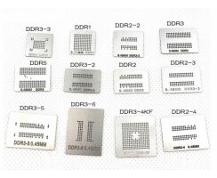 DDR1 DDR2 DDR2-2 DDR2-3 DDR3 DDR5 RAM BGA Reballing...