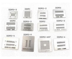 DDR1 DDR2 DDR2-2 DDR2-3 DDR3 DDR5 RAM BGA Reballing...