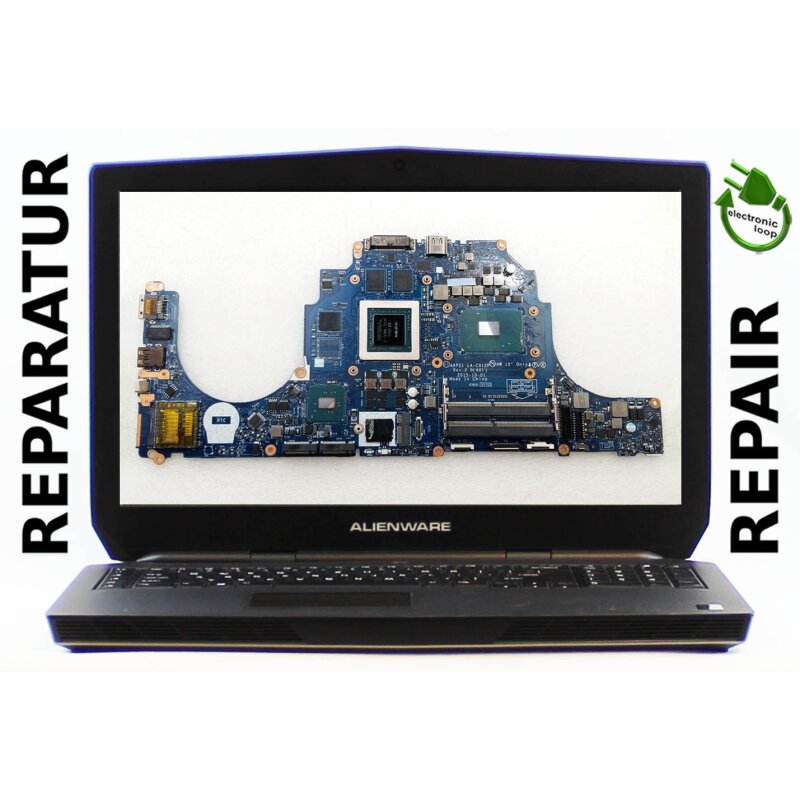 Alienware 15 M15 Mainboard Laptop Repair LA C912P 289 00