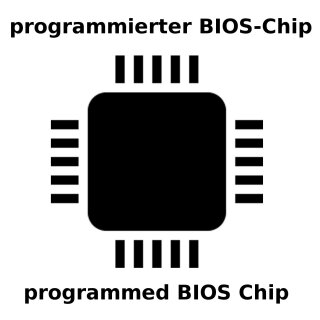 Lenovo T440p BIOS Chip W25Q64FVSIQ programmiert VILT2 NM-A131