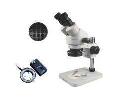 SUNSHINE SZM45-B1 7-45x Binokularmikroskop Kontinuierliches Zoommikroskop 90x Okular 20/40 Fernglas für die Reparatur von Motherboards