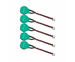 5 pieces ML1220 3V Rechargeable 2-PIN BIOS RTC CMOS Battery