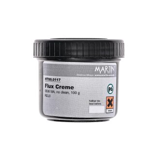 100g Martin 0506 MA Flux Creme bleifrei Flussmittel No Clean BGA SMD